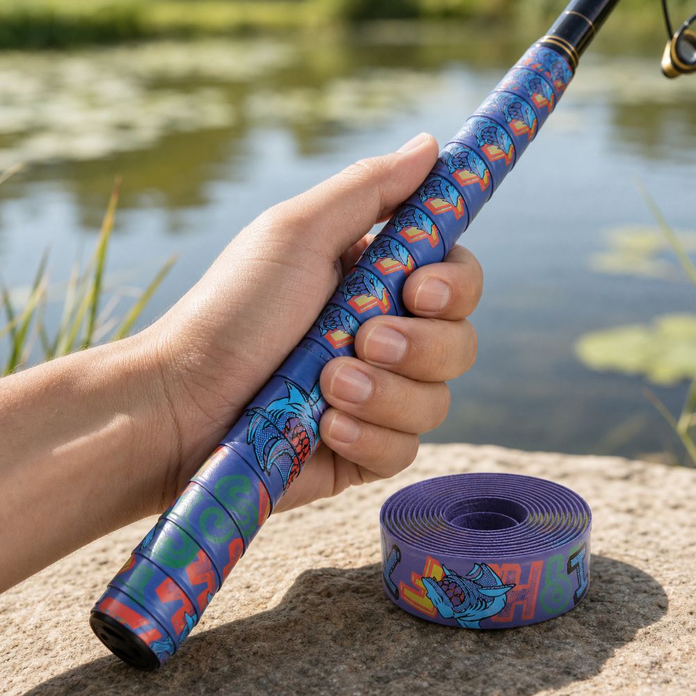 Fishing Rod Wrap Tape - PU Badminton Raketi Yastık Kılıfı Kaymaz
