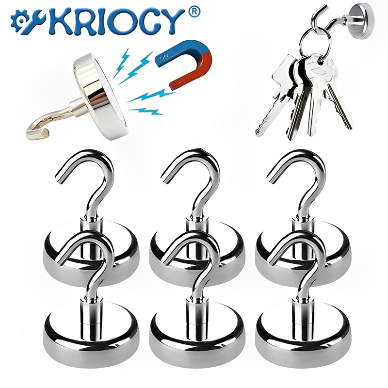 Fishing Equipment Hook - Güçlü güçlü yuvarlak neodimyum mıknatıs kanca