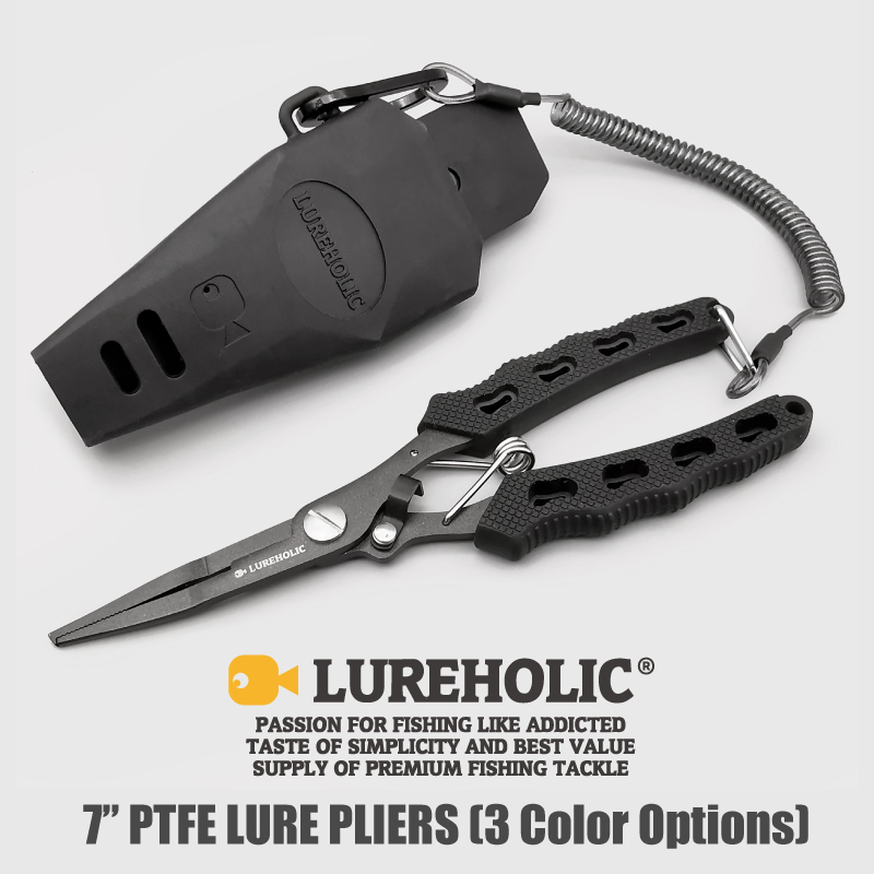 Lureholic 7 ”PTFE kaplı cazibe - Fishing Equipment Hook incelemesi ve fiyatı
